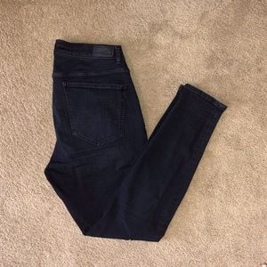 Express women’s high rise jeans curves leggings